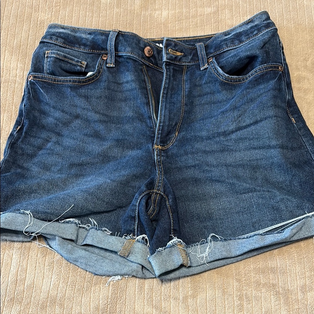 Sonoma Blue Jean Shorts with Rolled Hems